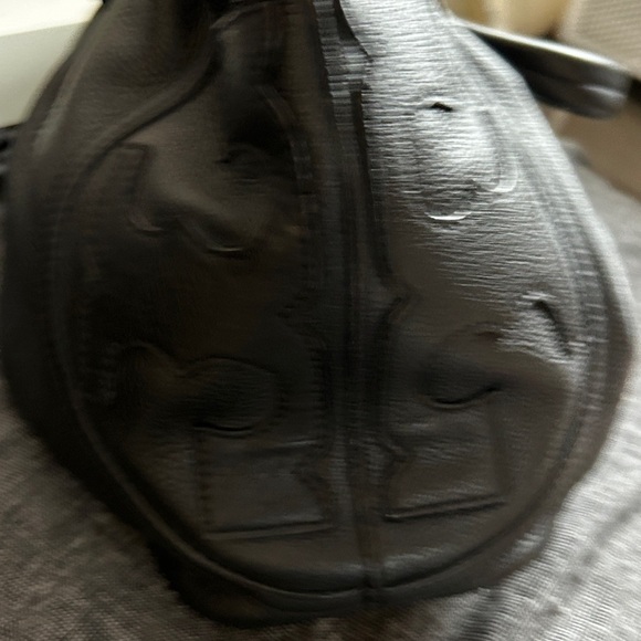 Tory Burch All T Elegant Black Leather Handbag Satchel - Picture 13 of 13